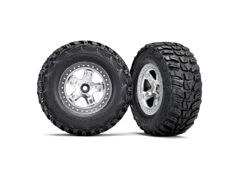 Traxxas koleso 2.2/3.0", disk SCT saténový, pneu Kumho (2) (2WD predný) [TRA5881X]