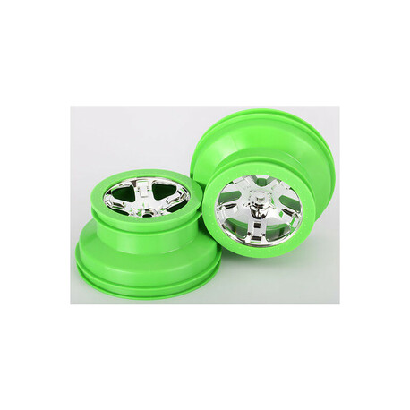 Traxxas disc 2.2 / 3.0 "SCT silver-green (2)