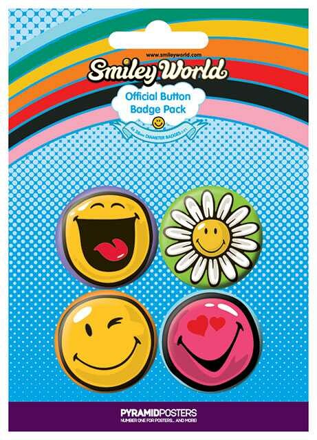 Placka set - Smiley 2 - 4x38mm - 07-4354 - expresní doprava