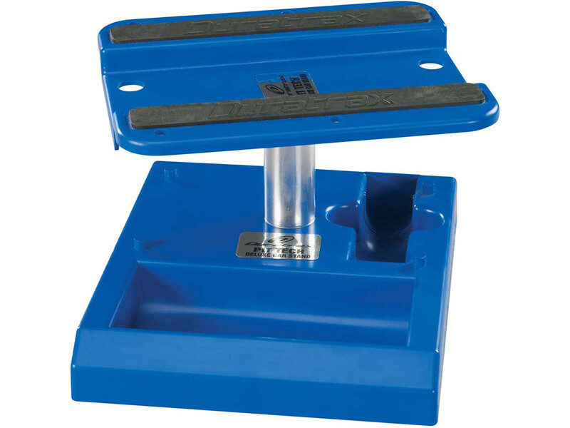 Duratrax stojanček na auto Pit Tech Deluxe modrý [DTXC2370]