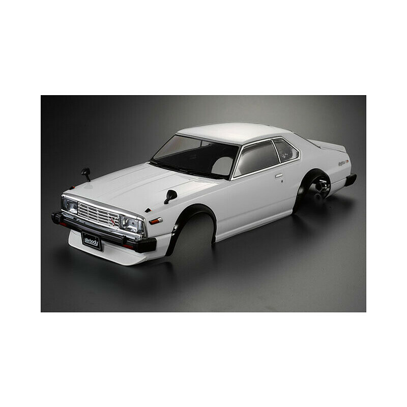 Killerbody Karosserie 1:10 Nissan Skyline 2000 Turbo GT-ES C211 weiß