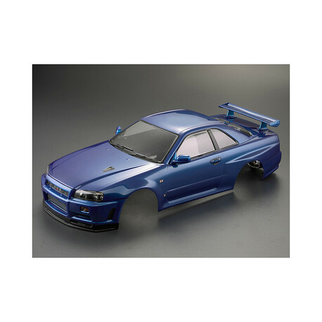 Killerbody body 1:10 Nissan Skyline R34 blue