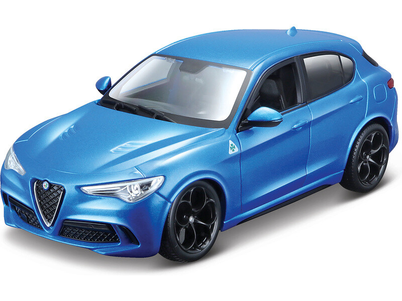 Bburago Alfa Romeo Stelvio 1:24 modrá - BB18-21086B - expresní doprava