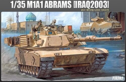 1:35 Academy 13202 M1 A1 Abrams "Irak 2003" 101/13202