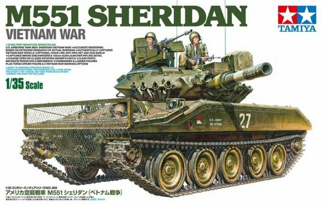 1:35 Tamiya 35365 M551 Sheridan (Vietnam) - 108/35365 - expresní doprava