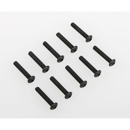 M3x16mm screw with hexagon socket head, 10pcs.