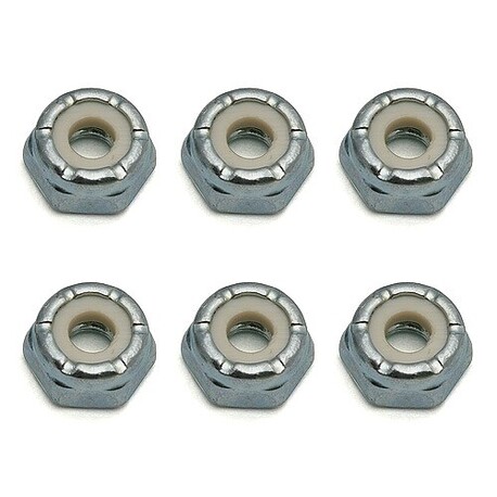 8-32 low profile self-locking steel nuts