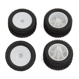 RC28T complete wheels, 4 pcs.