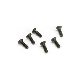 Traxxas Allen screw M2.5x8mm countersunk head (6)