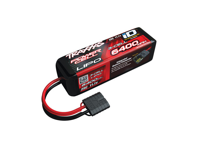 Traxxas LiPo batéria 11.1V 6400mAh 25C iD [TRA2857X]