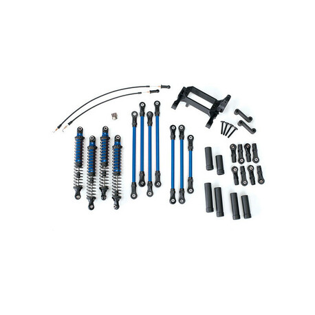 Traxxas High Lift Conversion Kit Blue: TRX-4