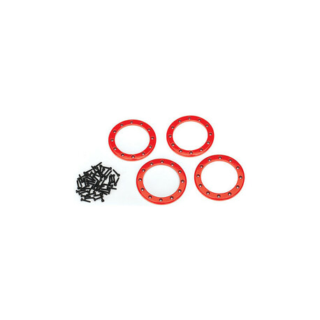 Traxxas Aluminium-Beadlock-Ring 2,2 "rot (4)