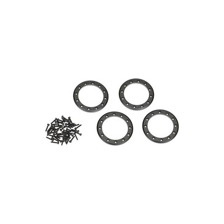 Traxxas Aluminum Beadlock Ring 2.2 "Black (4)