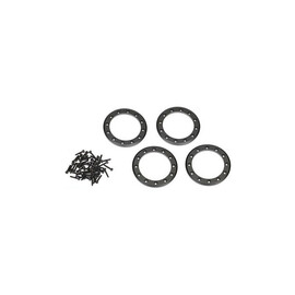 Traxxas Aluminium Beadlock Ring 1.9" schwarz (4)