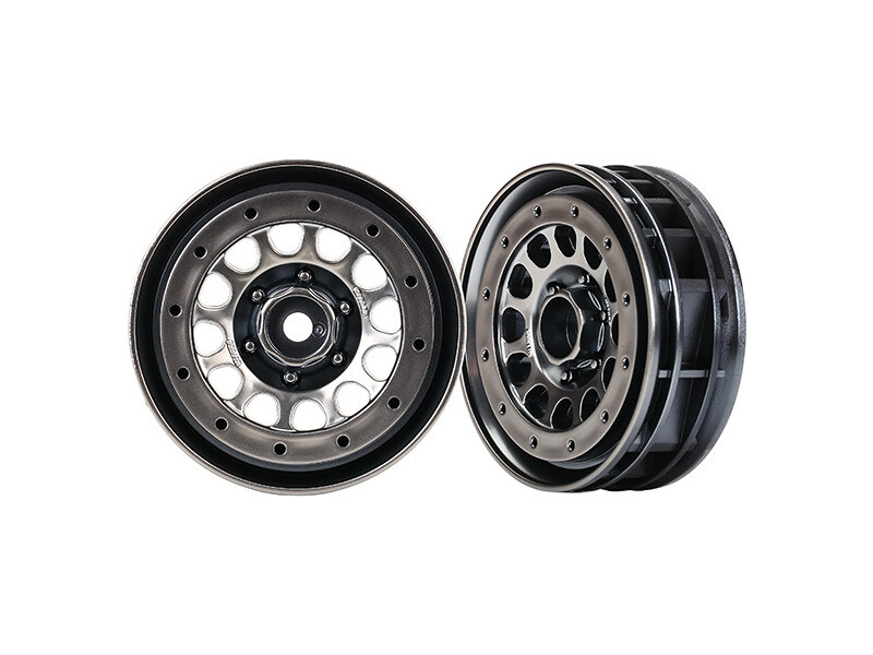 Traxxas disk 1.9" Method 105 čierny chróm (2) [TRA8173,TRX8173]