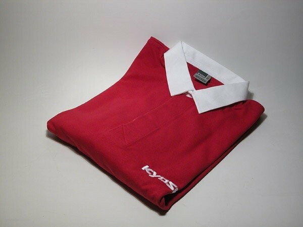 Kyosho Rugby Shirt Red white Collar (XL) - G-PRRM08-XL - expresní doprava