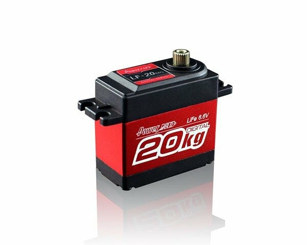 Power HD Servo HD LF-20MG MG Digital 20.0kg/0.16sec dble BB Alu Case Met.Gear - HD-LF-20MG - expresní doprava