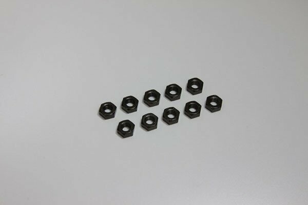 Nuts M4x3.2mm (10) Kyosho - K.1-N4032 - expresní doprava