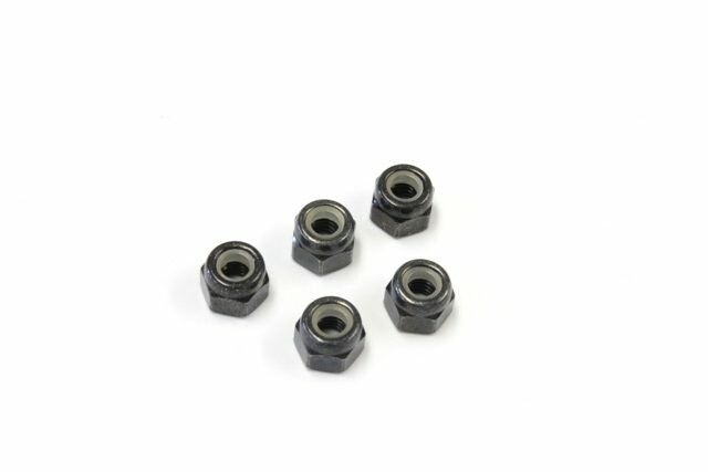 Nylon Lock Nuts M4x5.5mm (5) Kyosho - K.1-N4055N - expresní doprava