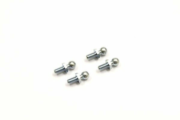 Ball end 4.8mm (m) (4) kyosho zx5 fs2 sp-zx7 K.97050M