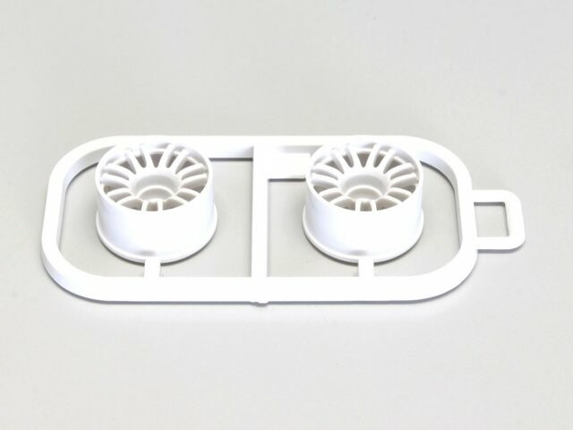 Wheels Set Kyosho Mini-Z MR03 Wide-Offset -1.0 (2) White - K.MZH131W-W-1 - expresní doprava