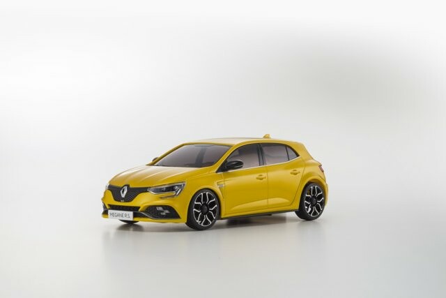 Kyosho Autoscale Mini-Z Renault Megane RS Sirius Yellow (MF03F) - K.MZP441Y - expresní doprava