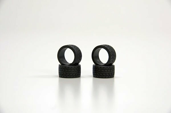 Kyosho Mini-Z Racing Radial Tyres 10 Shore - Wide (4) - K.MZW38-10 - expresní doprava