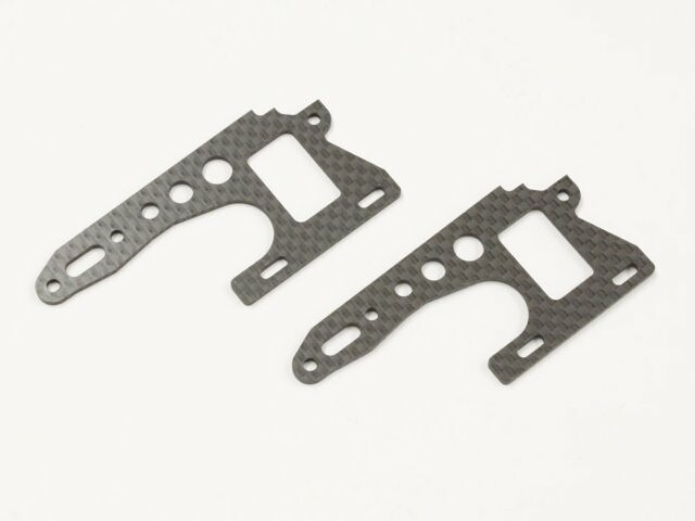 Carbon Front Side Plate (2) Optima Kyosho - K.OTW105 - expresní doprava