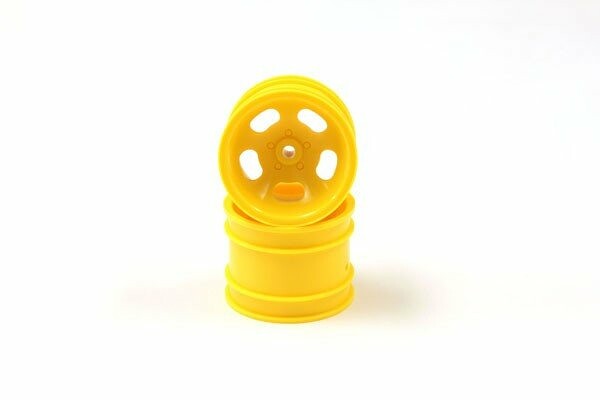 Rear Wheels yellow 1.7 inches (2) Kyosho Beetle 2014 - K.SCH004Y - expresní doprava