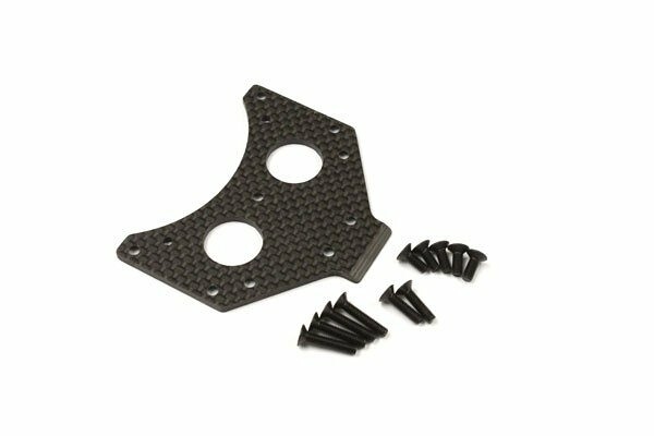 Carbon Gear Box Mount Scorpion 2014 Kyosho - K.SCW008 - expresní doprava