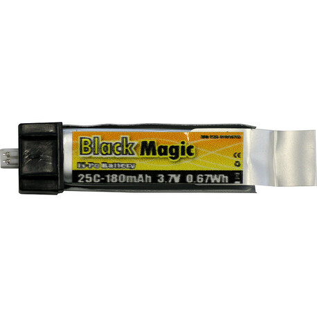 Black Magic LiPol 3.7V 180mAh 25C EFL