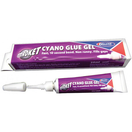 Roket Cyano Gel gelové vteřinové lepidlo 20ml