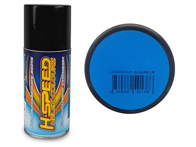 H-Speed farba v spreji fluorescenčná modrá 150ml [HSPS013]