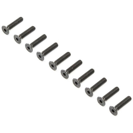 Losi skrutka Flat Head M4x18mm (10)