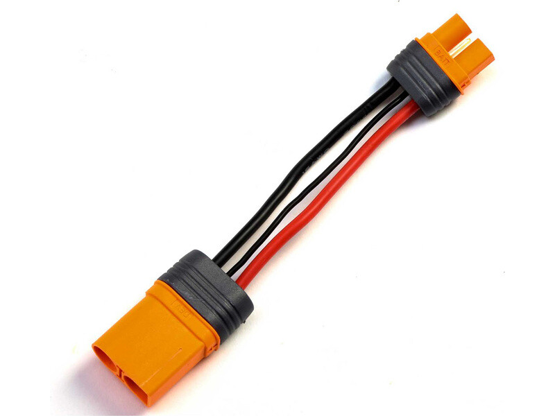 Spektrum konverzní kabel IC5 přístroj - IC3 baterie 10cm 10AWG - SPMXCA507 - expresní doprava