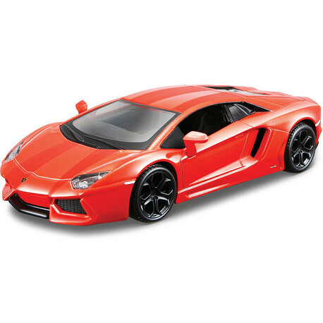 Bburago Plus Lamborghini Aventador Coupe 1:32 oranžová