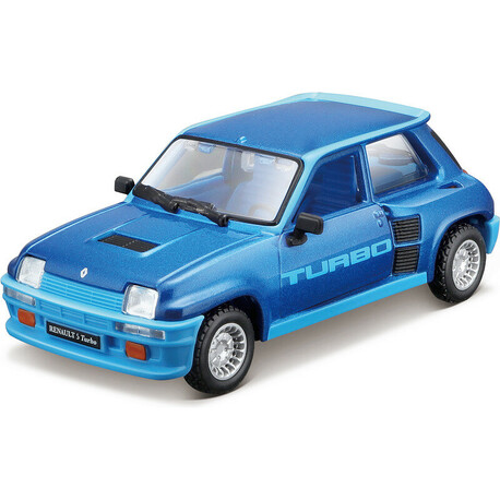 Bburago Renault 5 Turbo 1:32 niebieski