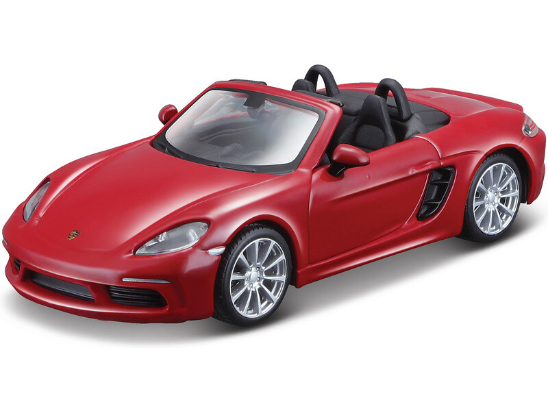 Bburago Porsche 718 Boxster 1:32 červená - BB18-43049 - expresní doprava