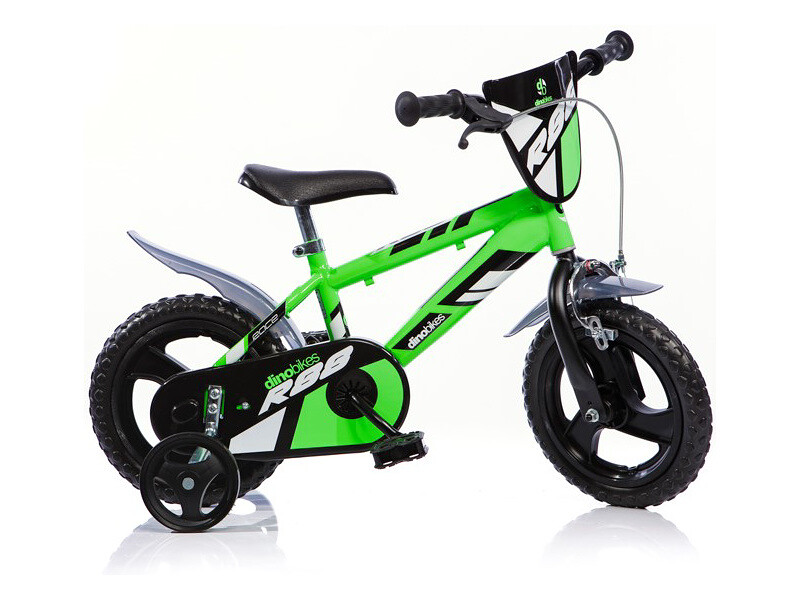 Dino-Bikes DINO Bikes - Dětské kolo 12" zelené - DB-412UL - expresní doprava