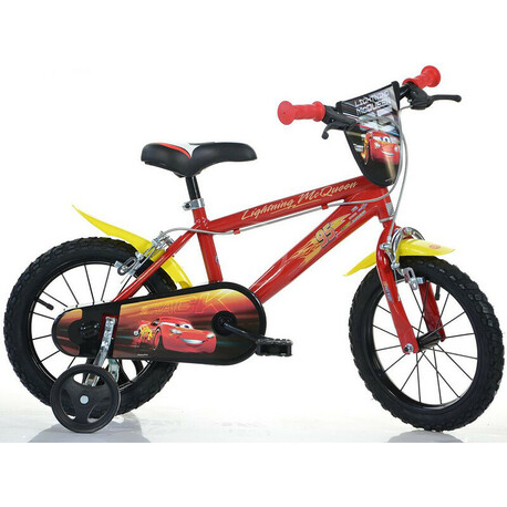 DINO Bikes - Dětské kolo 16" Cars 3