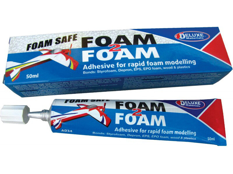 Deluxe Materials Foam 2 Foam flexibilní lepidlo na pěnové hmoty 50ml - DM-AD34 - expresní doprava