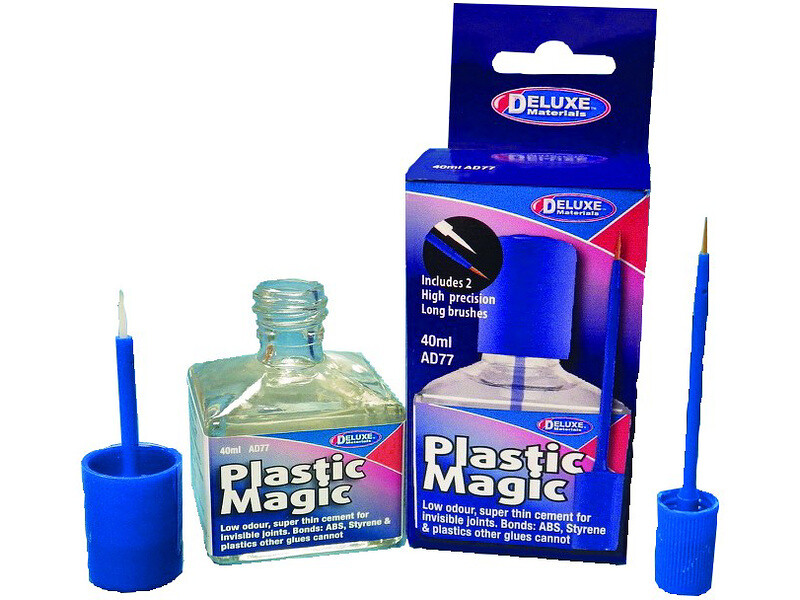 Deluxe Materials Plastic Magic bezbarvé lepidlo na plasty 40ml - DM-AD77 - expresní doprava