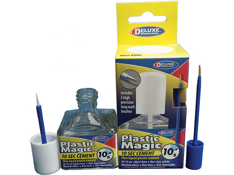 Deluxe Materials Plastic Magic 10sec bezbarvé lepidlo na plasty 40ml - DM-AD83 - expresní doprava