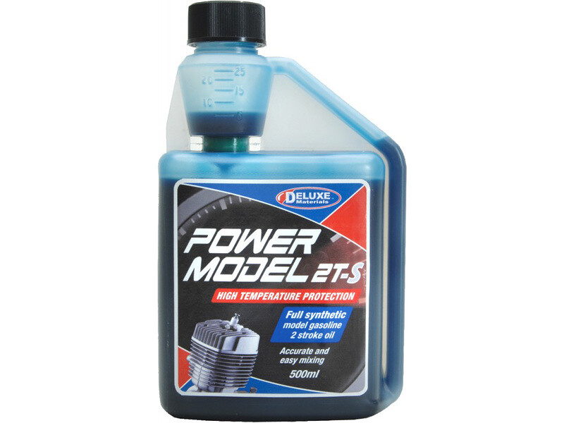 Deluxe Materials Power Model 2T-S olej do benzinových motorů 500ml - DM-LU01 - expresní doprava