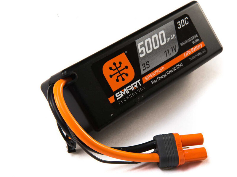 Spektrum Smart LiPo 11.1V 5000mAh 30C HC IC5 - SPMX50003S30H5 - expresní doprava