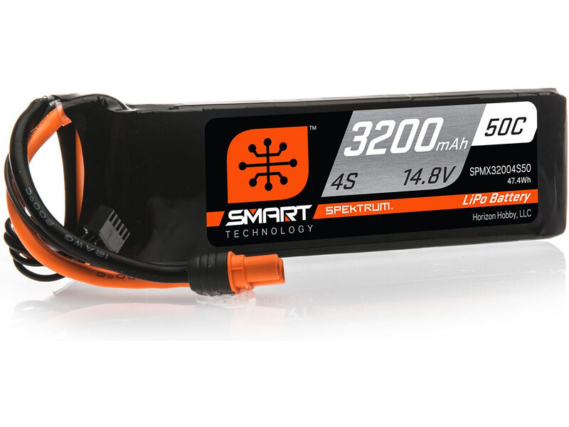 Spektrum Smart LiPo 14.8V 3200mAh 50C IC3 - SPMX32004S50 - expresní doprava