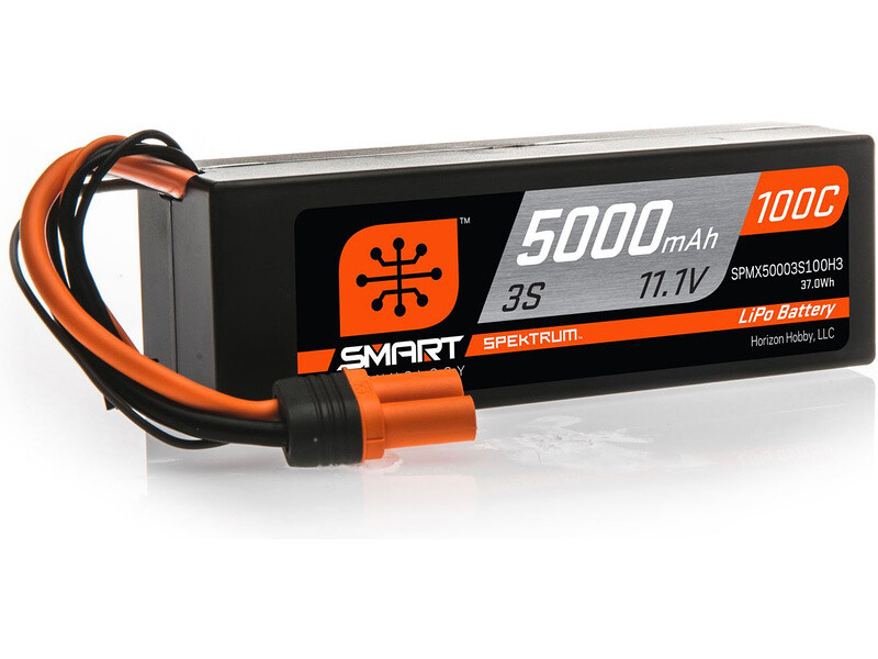 Spektrum Smart LiPo 11.1V 5000mAh 100C HC IC3 - SPMX50003S100H3 - expresní doprava