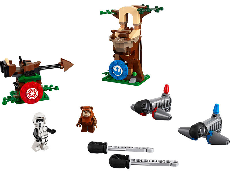 Lego Star Wars 75238 Napadení na planetě Endor