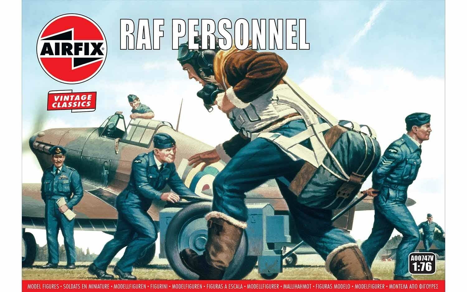 Airfix Classic Kit VINTAGE figurky A00747V - RAF Personnel (1:76) - 30-A00747V - expresní doprava