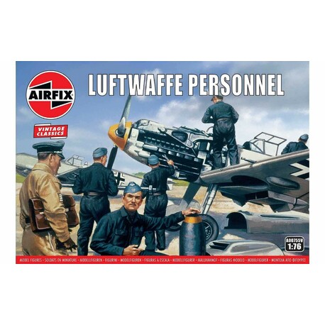 Klasyczny zestaw figurek VINTAGE A00755V - Personel Luftwaffe (1:76)